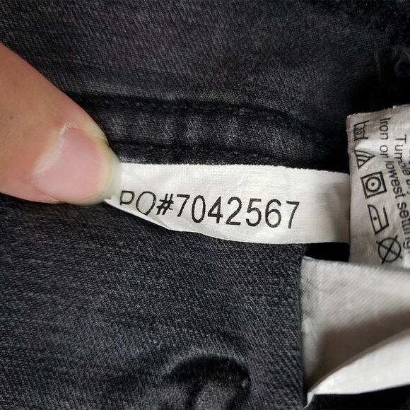 Madewell The Anywhere Jean in Marton Wash Size 29 Black Stretch Denim Jeggings - Picture 13 of 16